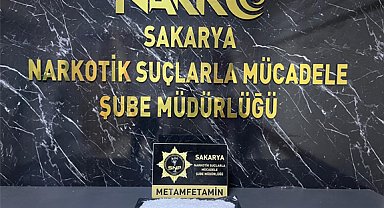 Sakarya'da 1 kilogram metamfetamin ele geçirildi