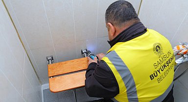 Samsun’da 17 ilçeye ücretsiz tutunma aparatı desteği sağlandı