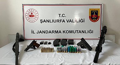 Şanlıurfa'da 3 adet ruhsatsız tabanca ele geçirildi