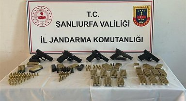 Şanlıurfa’da ruhsatsız silah operasyonu