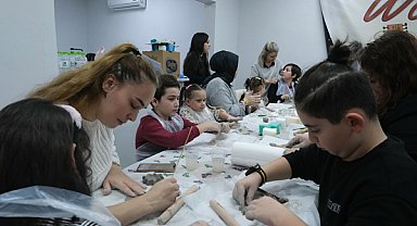 Sapanca’da ''Ebeveyn ve Çocuk Seramik Workshopu'' düzenlendi