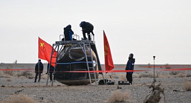 Shenzhou-20 dönüş kapsülü Dünya’ya iniş yaptı