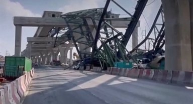 Tayland'ta meydana gelen yeni bir vinç çökmesinde bir kişi öldü