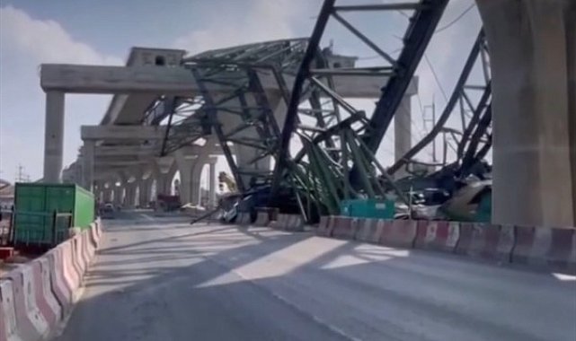 Tayland'ta meydana gelen yeni bir vinç çökmesinde bir kişi öldü