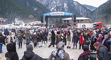 Trabzon’da Uzungöl Kış Festivali etkinliklerle devam etti