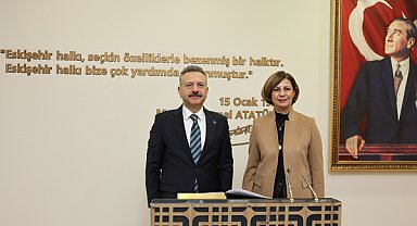 Vali Aksoy'dan Başkan Ünlüce'ye ziyaret