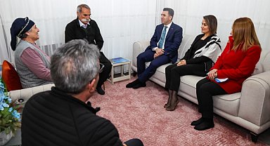 Vali Aygöl’den üç kuşağı buluşturan aileye ziyaret