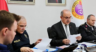 Vali Erol: Ordu’yu huzur şehri yapmaya devam edeceğiz