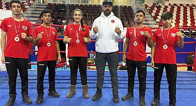 Vanlı sporcular, Muaythai Bölge Şampiyonası’ndan derecelerle döndü
