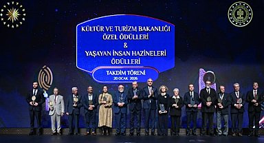 Yaşayan İnsan Hazineleri ve Özel Ödüller sahiplerini buldu