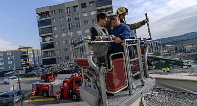 Yurdoğlu Engelli Hizmet Merkezi’nde tatbikat gerçekleştirildi