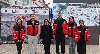6 Şubat depremlerinde hayatını kaybedenler Maltepe’de anıldı