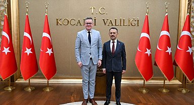 ABD İstanbul Başkonsolosu Lally, Vali Aktaş'ı ziyaret etti