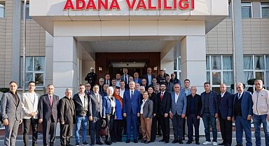 Adana Valisi Yavuz, muhtarlarla buluştu