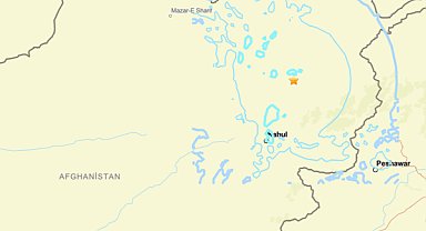 Afganistan'da deprem