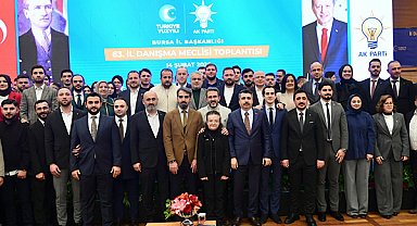 AK Parti Bursa İl Başkanlığı 63. İl Danışma Meclisi Toplantısı gerçekleştirildi