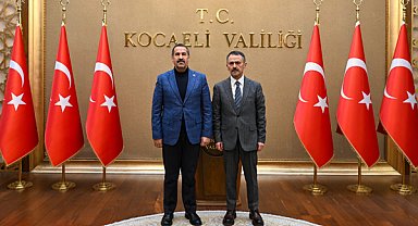 AK Parti Kocaeli Milletvekili Yaman’dan Vali Aktaş’a ziyaret