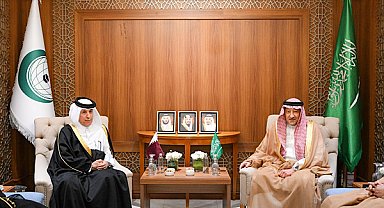 Al Muraikhi, Suudi Arabistan Krallığı Dışişleri Bakan Yardımcısı Al Khuraiji ile görüştü