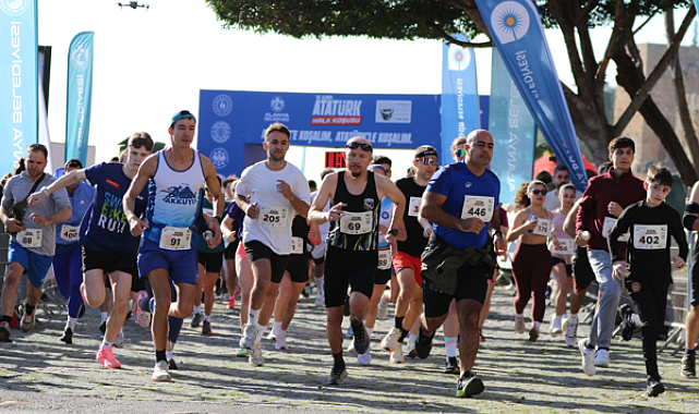Alanya Atatürk Halk Koşusu düzenlendi
