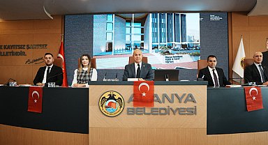 Alanya Belediye Meclisi’nde Eski Belediye Binası Projesi görüşüldü