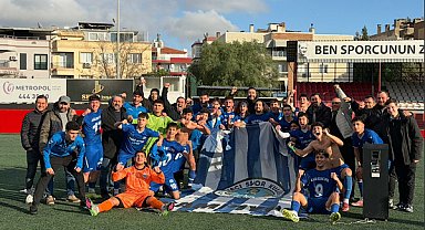 Aliağa Helvacı Spor U-18 Takımı İzmir Şampiyonu oldu