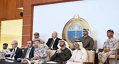 Aliyev ve Al Nahyan, “Barış Kalkanı – 2026” tatbikatını izledi