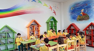 Anaokulu öğrencileri, İZGİM’i ziyaret etti