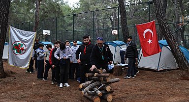 Antalya Büyükşehir Belediyesi izcileri kaynaşma kampında buluştu