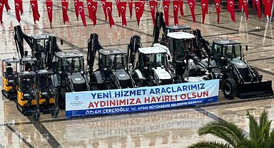 Aydın Büyükşehir Belediyesi araç filosunu güçlendirdi