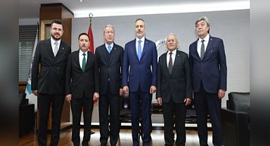 Bakan Fidan’dan Büyükkılıç’a ziyaret