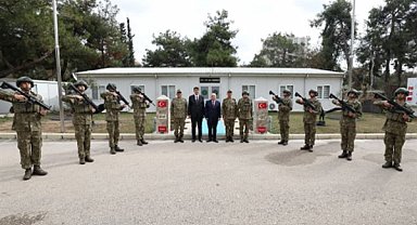 Bakan Güler, Kilis’te inceleme yaptı