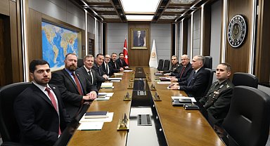 Bakan Güler, Türkiye-ABD İş Konseyi üyeleri ile bir araya geldi