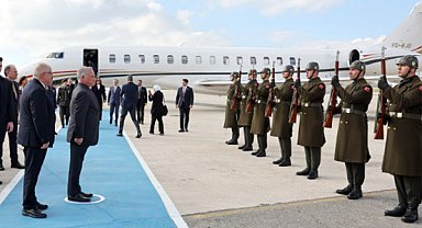 Bakan Güler, Ürdün Kralı 2. Abdullah’ı askeri törenle karşıladı