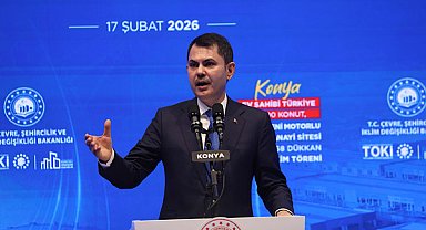 Bakan Kurum: Onlar temelini bile atamadan biz anahtarları veririz