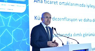 Bakan Şimşek: Dezenflasyon politikalarımıza kararlılıkla devam edeceğiz
