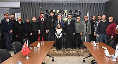Başdeğirmen’den MÜSİAD Isparta Şubesi’ne ziyaret