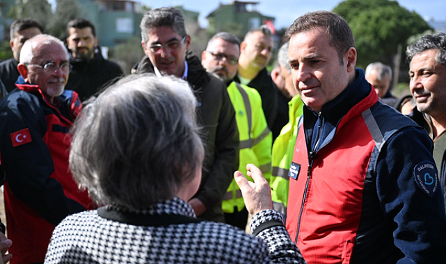 Başkan Akın’dan Körfez’de inceleme