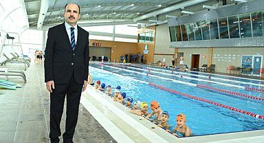 Başkan Altay: Hedefimiz, 31 ilçemizde ilkokul üçüncü sınıf öğrencilerimize yüzme öğretmek