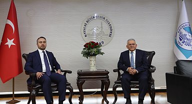 Başkan Büyükkılıç, Bakan Yardımcısı Demiralp'i ağırladı