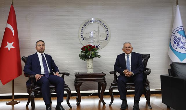 Başkan Büyükkılıç, Bakan Yardımcısı Demiralp'i ağırladı