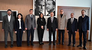 Başkan Çerçioğlu’na ziyaret