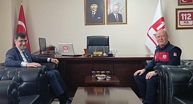 Başkan Kahveci’den Kütahya 112 Acil Çağrı Merkezi’ne ziyaret
