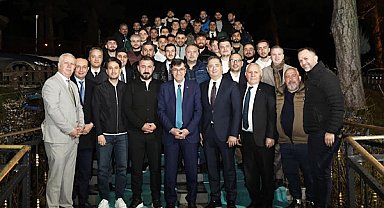 Başkan Kahveci, Kütahyaspor heyetiyle bir araya geldi