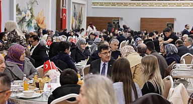 Başkan Kahveci, şehit aileleri ve gazilerle iftar yaptı