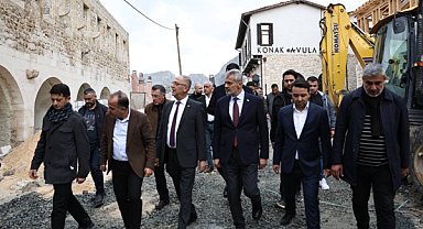 Başkan Öntürk ve Başkan Yapar'dan Antakya esnafına ziyaret