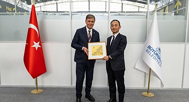 Başkan Tugay, Başkonsolos Ryoji ile bir araya geldi