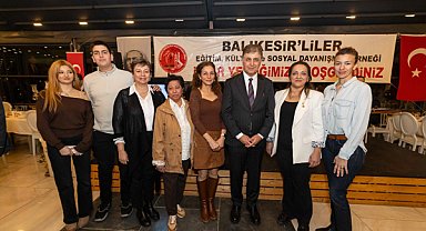 Başkan Tugay, İzmir'deki Balıkesirlilerle iftarda buluştu