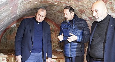 Başkan Usta, Hisardere Nekropolü kazı alanını ziyaret etti