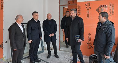 Başkan Vekili Aksoy, ilçede yapımı devam eden projeleri inceledi