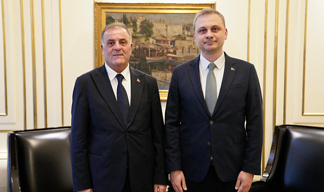 Başkan Vekili Çebi'den İBB Başkan Vekili Aslan'a ziyaret